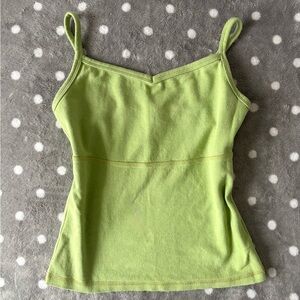 Y2K Vintage Light Green Women's Camisole Top